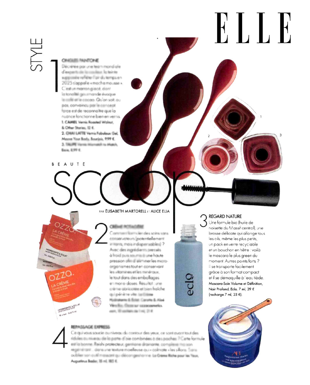 Eclo dans Elle Magazine – Février 2025
