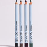 Set 4 Crayons yeux Noir, Marron, Prune, Vert