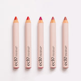 Lot de 5 Crayons lèvres, joues et paupières