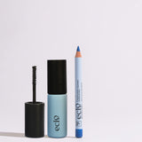 Duo Mascara Soin et Crayon Yeux : Regard Bleu Océan & Intense