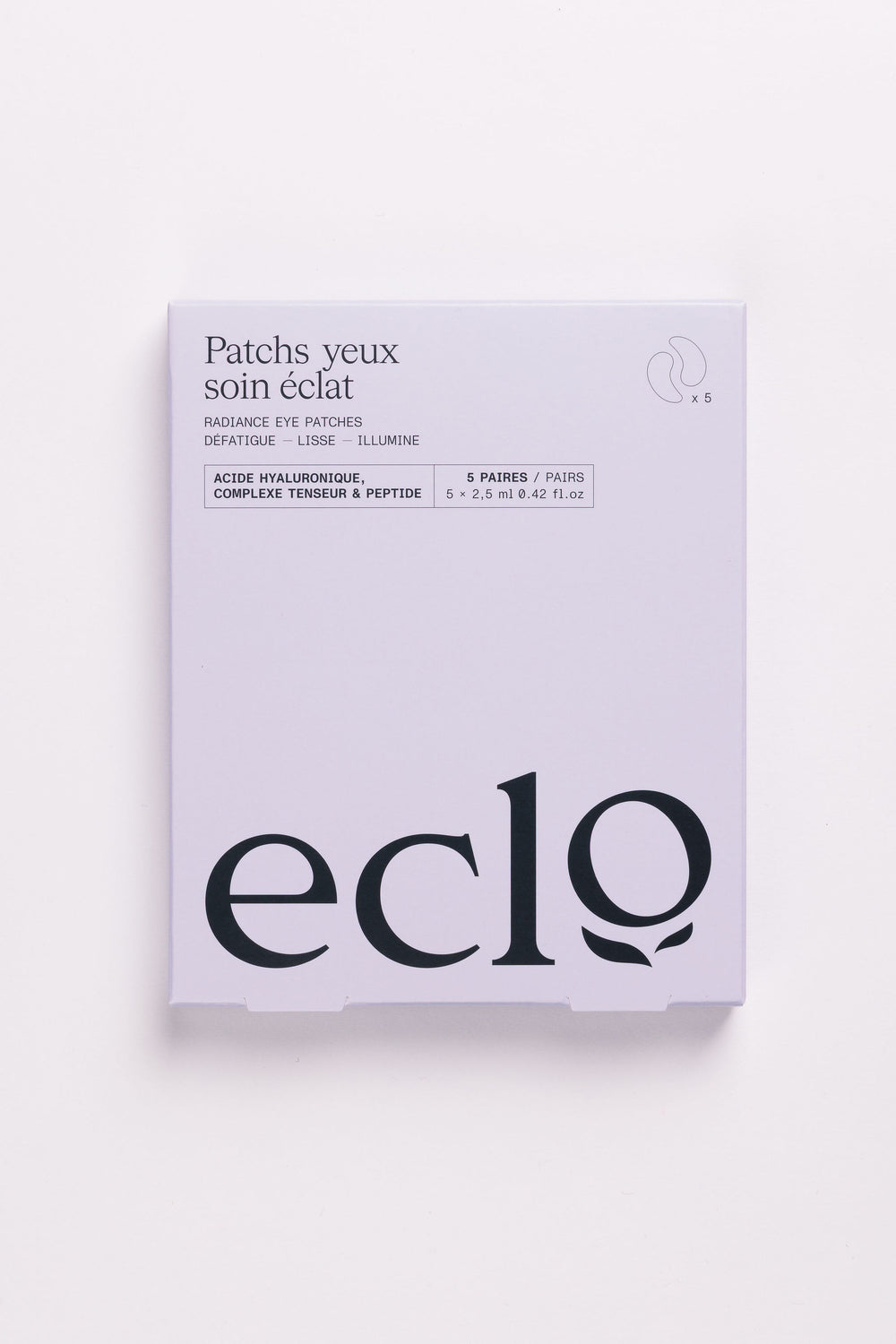 Patchs yeux soin éclat