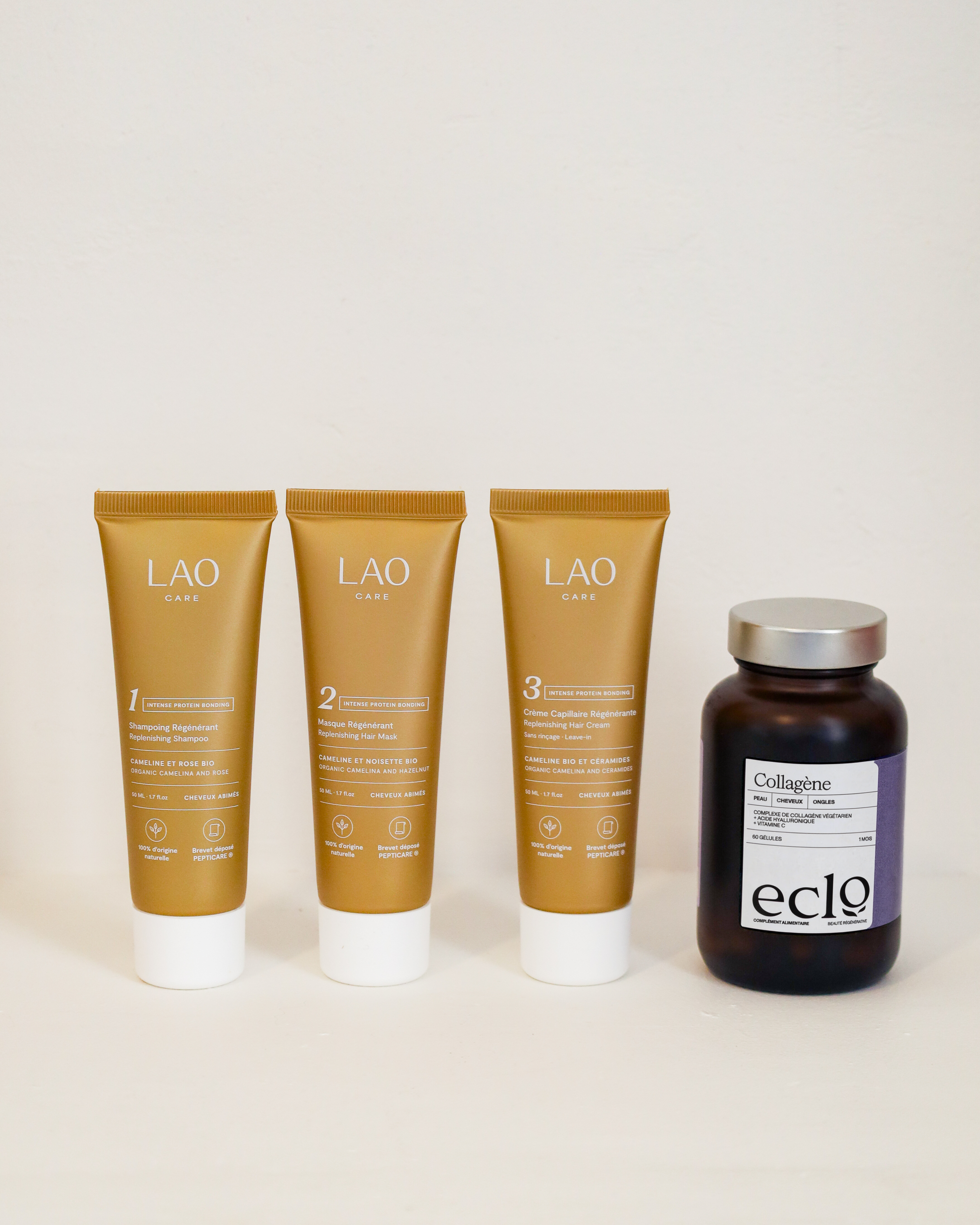 Routine Cheveux Régénérante IN & OUT Eclo x LAO CARE